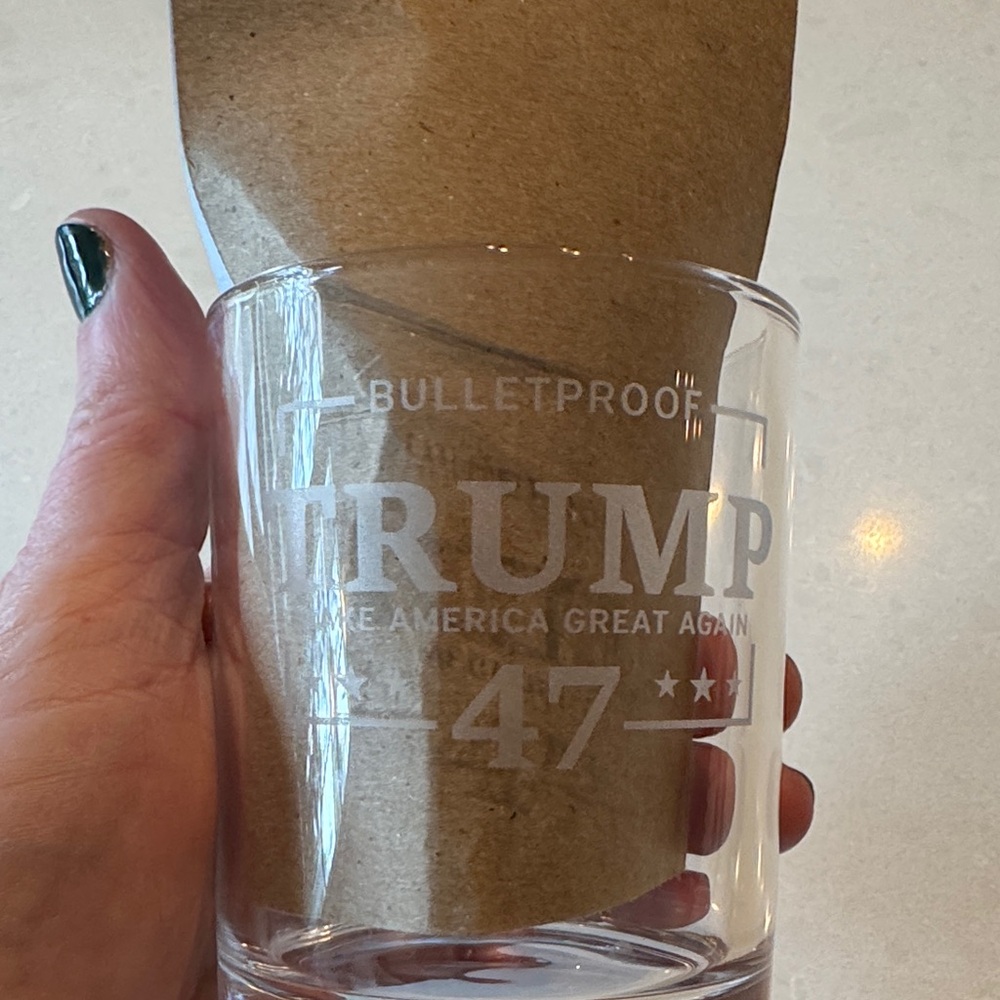 Bulletproof Clear Glass Tumbler